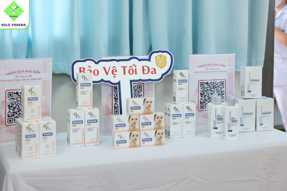 Fixderma đồng hành cùng buổi sinh hoạt CLB Viêm da cơ địa lần 01 năm 2025 tại Bệnh viện Quận 11