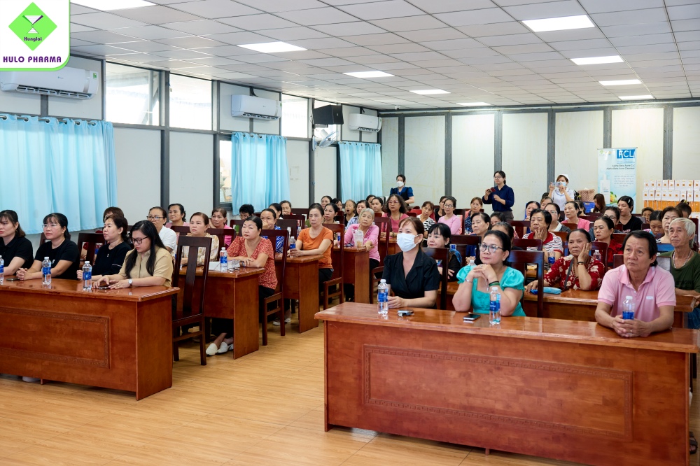 Fixderma đồng hành cùng buổi sinh hoạt CLB Viêm da cơ địa lần 01 năm 2025 tại Bệnh viện Quận 11