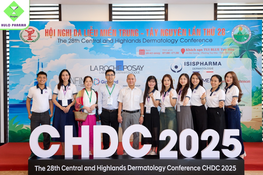 Hulo Pharma cùng nhãn hàng Fixderma vinh dự khi tham gia Hội nghị Da liễu Miền Trung - Tây Nguyên lần thứ 28