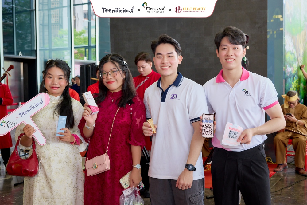 Fixderma x Teenilicious x Hulo Beauty đồng hành cùng The Culture Hub 2025 - Điểm Hẹn Văn Hóa