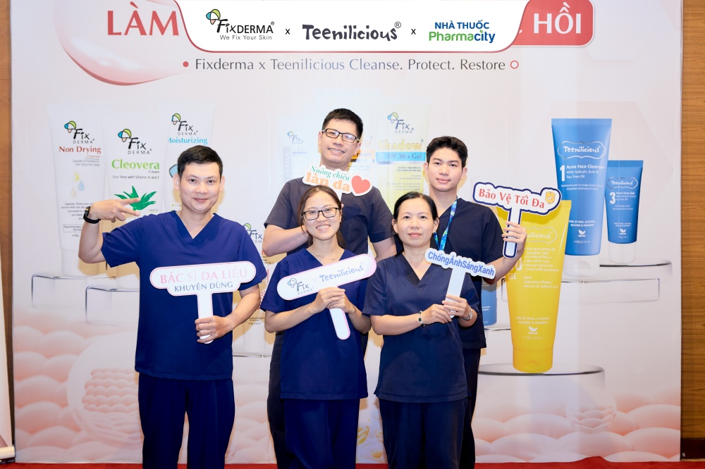 Fixderma giới thiệu kiến thức sản phẩm cho dược sĩ hệ thống nhà thuốc Pharmacity