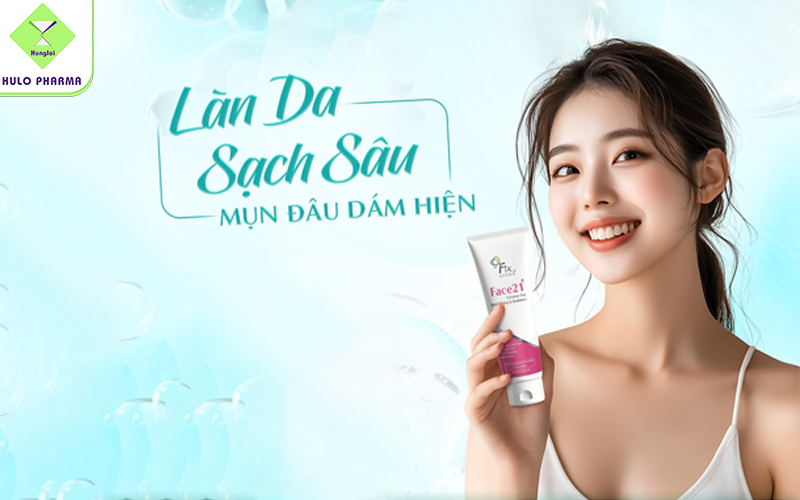 Sữa rửa mặt Fixderma Face21 Cleanser For Brightening & Radiance