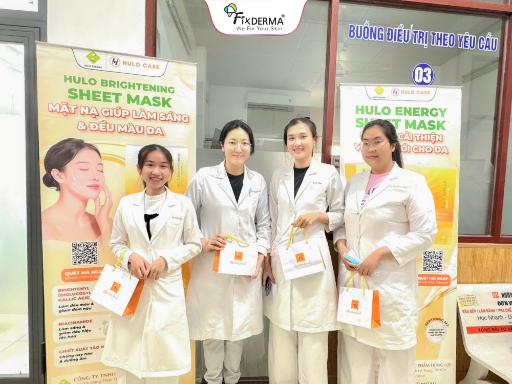 HULO PHARMA CÙNG NHÃN HÀNG FIXDERMA ĐỒNG HÀNH CÙNG HỘI THẢO KHOA HỌC THẨM MỸ DA BỆNH VIỆN DA LIỄU TP CẦN THƠ