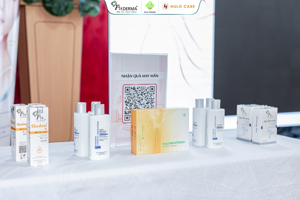 HULO PHARMA CÙNG NHÃN HÀNG FIXDERMA ĐỒNG HÀNH CÙNG CHƯƠNG TRÌNH KỶ NIỆM 95 NĂM THÀNH LẬP HỘI LIÊN HIỆP PHỤ NỮ VIỆT NAM