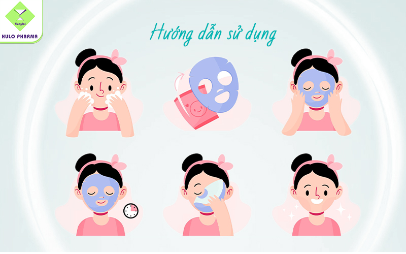 Hướng dẫn sử dụng mặt nạ Hulo AC Soothing Sheet Mask