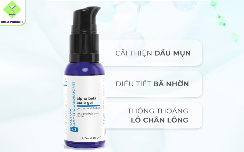 Công dụng của FCL Alpha – Beta Acne Gel