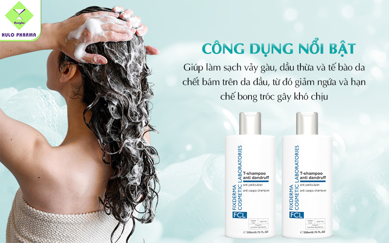 Công dụng của FCL T-Shampoo Anti Dandruff