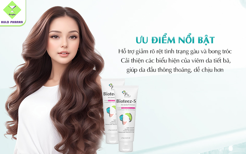 Ưu điểm của dầu gội Bioteez – S Shampoo