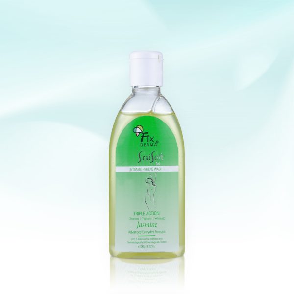 Gel Vệ Sinh Phụ Nữ Fixderma Sraisoft Gel Intimate Hygiene Wash – Jasmine