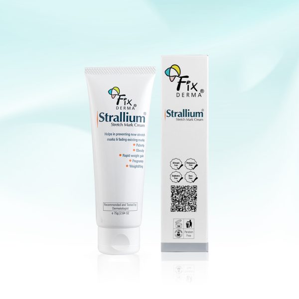 Kem Làm Mờ Và Giảm Vết Rạn Da Fixderma Strallium Stretch Mark Cream 75g