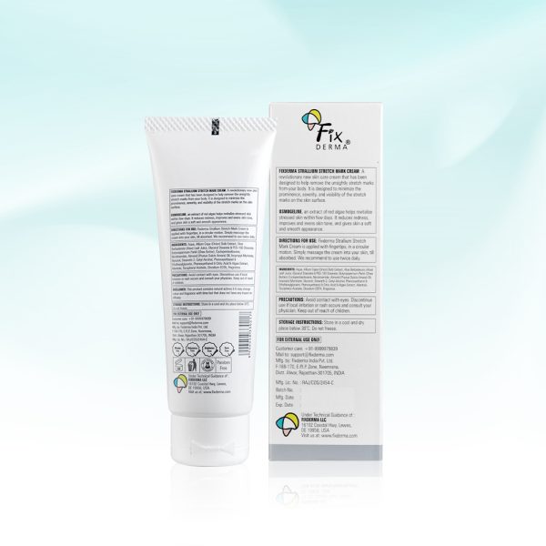 Kem Làm Mờ Và Giảm Vết Rạn Da Fixderma Strallium Stretch Mark Cream 75g