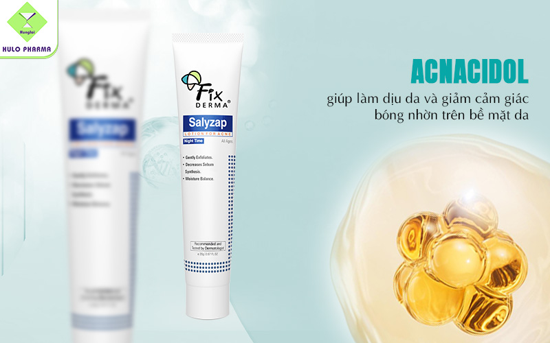 Acnacidol - thành phần có nguồn gốc từ thực vật