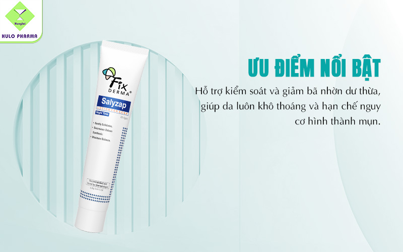 Ưu điểm của Fixderma Salyzap Lotion For Acne Night Time