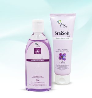 Gel Vệ Sinh Phụ Nữ Fixderma Sraisoft Gel Intimate Hygiene Wash – Lilac