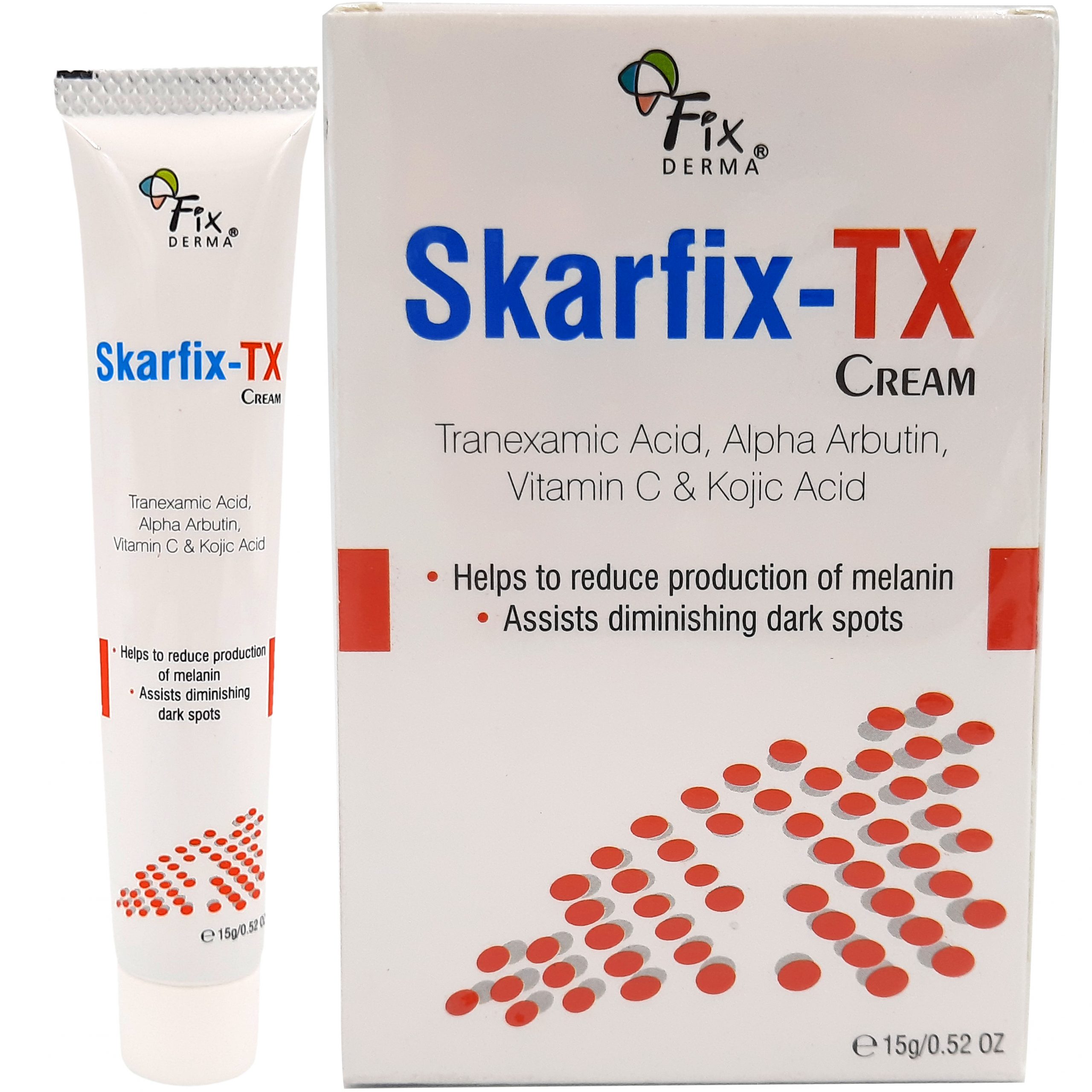 Kem Dưỡng Trắng Da, Mờ Thâm Nám Fixderma Skarfix - TX Cream - 15gr