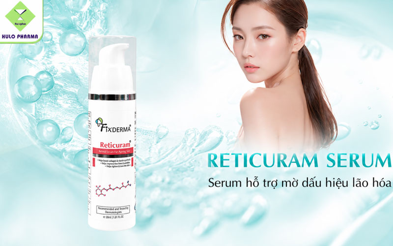 Serum hỗ trợ làm mờ dấu hiệu lão hóa Reticuram Serum