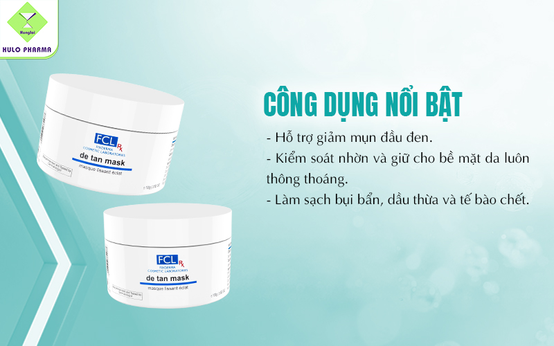 Công dụng của mặt nạ FCL De Tan Mask