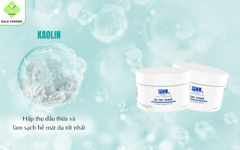 Kaolin là loại đất sét dịu nhẹ