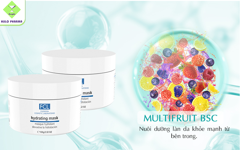 Multifruit BSC là hỗn hợp chiết xuất từ các loại trái cây giàu AHA