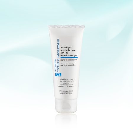 Gel Chống Nắng Đất Sét Vàng Thải Độc Da FCL Ultra Light Gold Silicone SPF 40 Translucent Gel 50ml