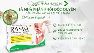 THÔNG BÁO: DƯỢC PHẨM HÙNG LỢI LÀ NHÀ PHÂN PHỐI ĐỘC QUYỀN SẢN PHẨM RASVA TẠI VIỆT NAM