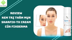 Review kem trị thâm mụn Skarfix-TX Cream của Fixderma