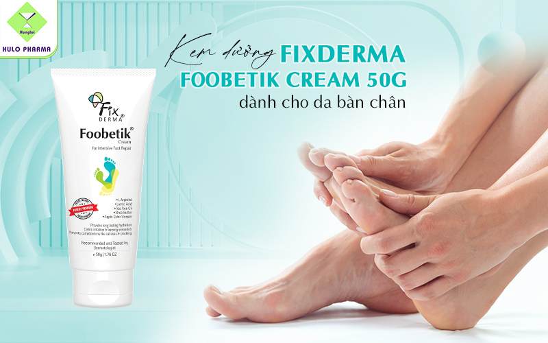 Kem dưỡng Fixderma Foobetik Cream 50g dành cho da bàn chân