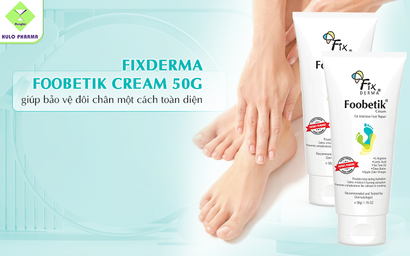 Ưu điểm của Fixderma Foobetik Cream 50g