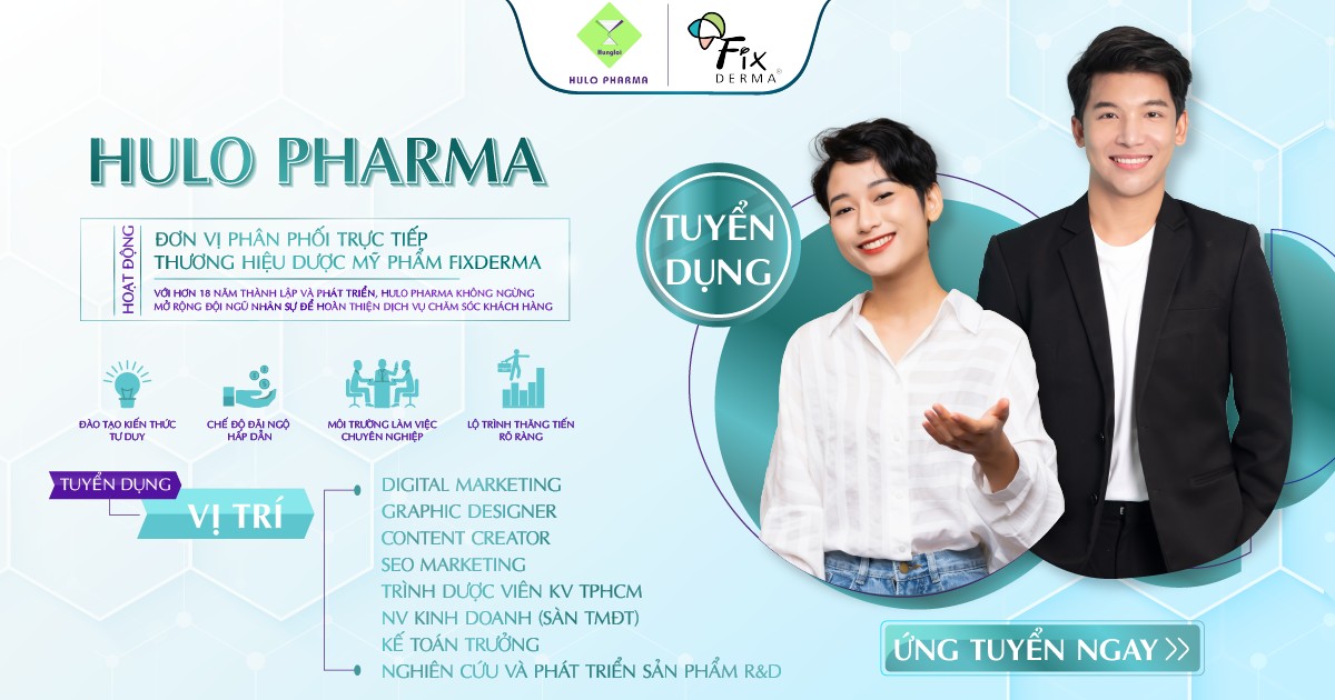 Hulo Pharma tuyển dụng