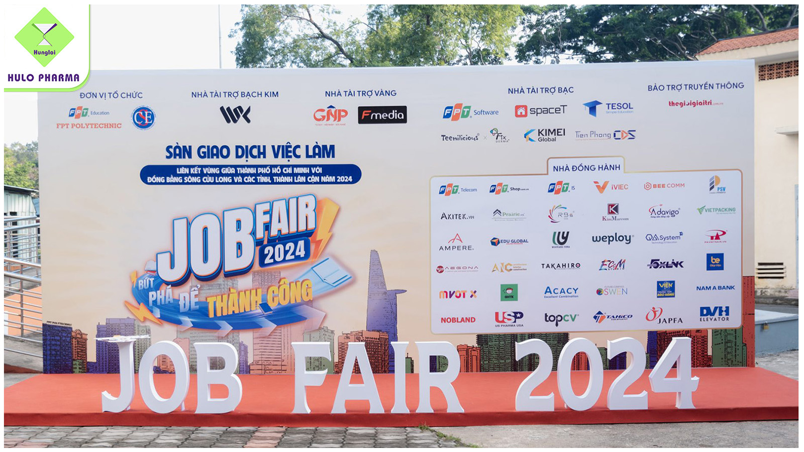 Hulo Pharma tham gia Job Fair