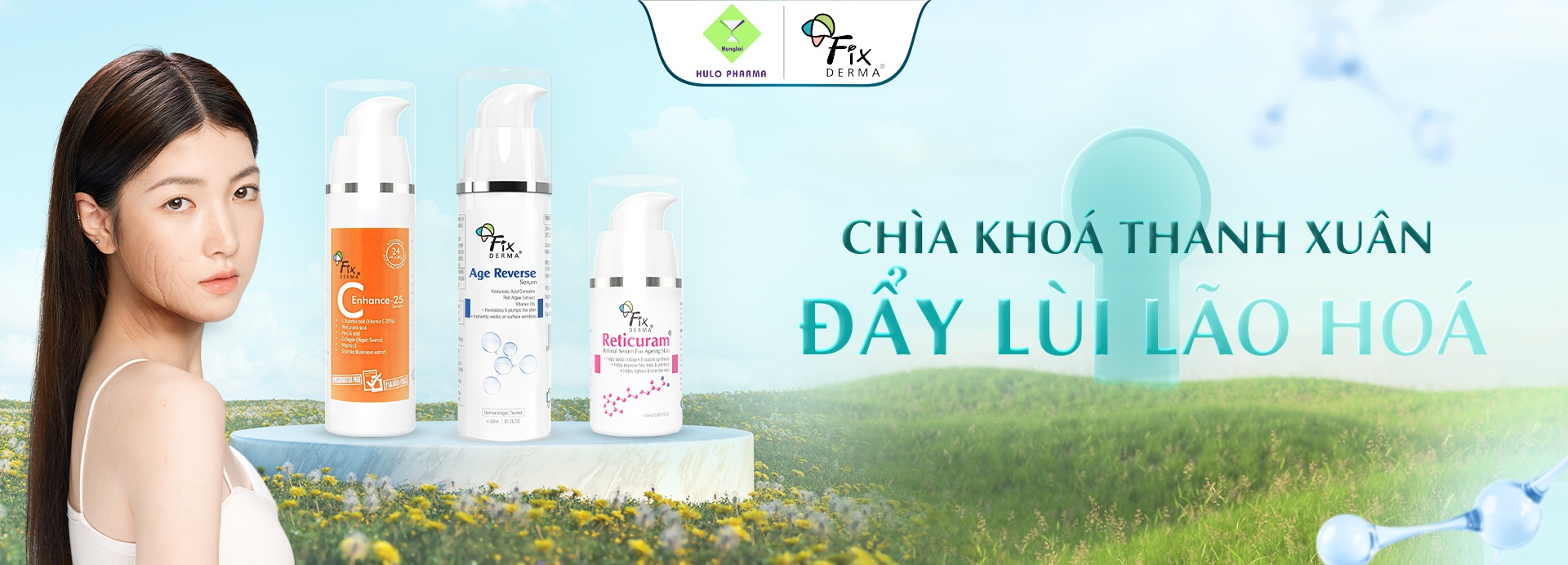 Sản phẩm chống lão hóa -chìa khóa thanh xuân