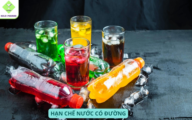 Hạn chế uống nước uống có đường