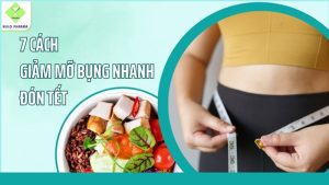 7 Cách Giảm Mỡ Bụng Nhanh