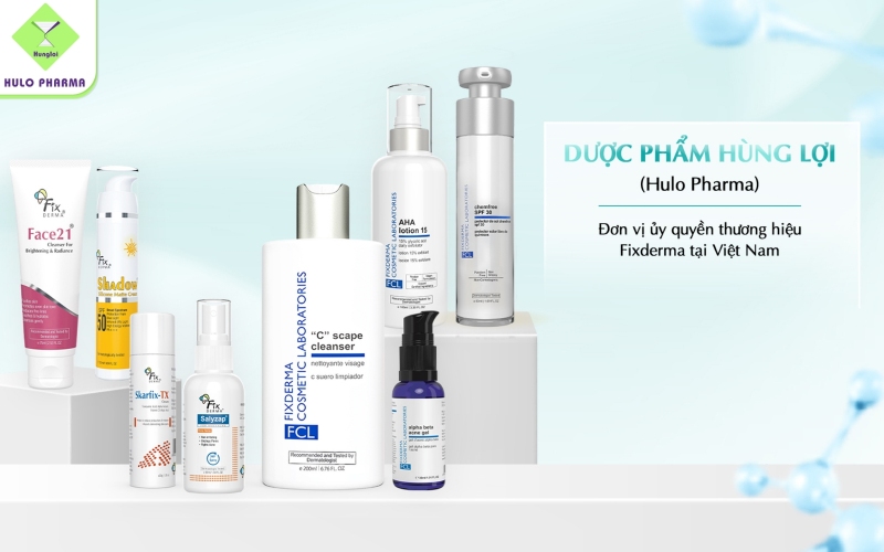 Hulo Pharma - Đơn vị phân phối dược mỹ phẩm Fixderma chính hãng