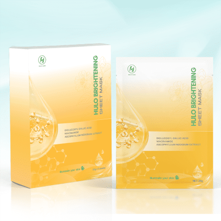 Hulo Brightening Sheet Mask - Mặt nạ giúp làm sáng và đều màu da