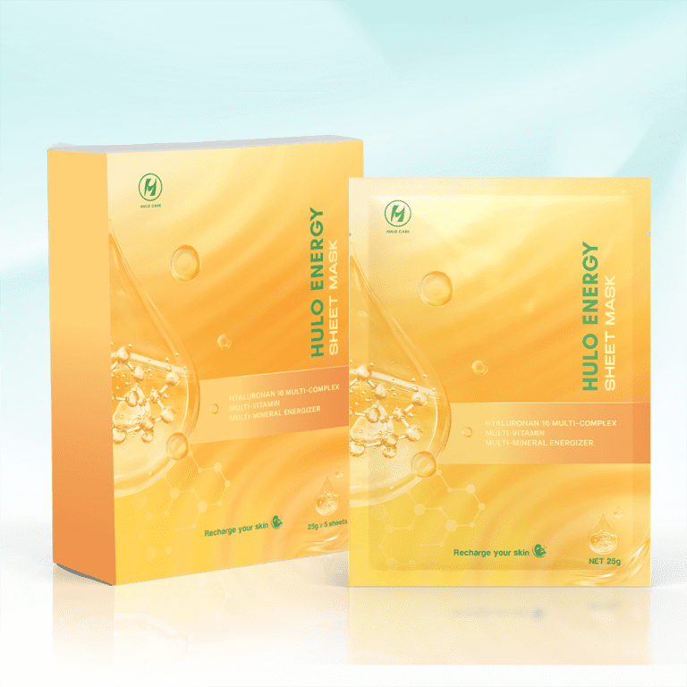 Hulo Box Mặt nạ Hulo Energy Sheet Mask cải thiện vẻ tươi mới cho da
