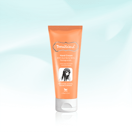 Kem Dưỡng Da Tay Chiết Xuất Acai Và Lựu Teenilicious Hand Cream With Acai Berry Oil & Pomegranate 60g