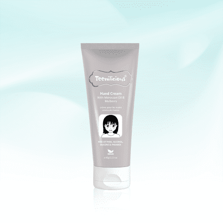 Teenilicious Hand Cream With Moroccan Oil & Mulberry Kem Dưỡng Da Tay Chiết Xuất Hạt Argan Và Dâu Tằm 60g