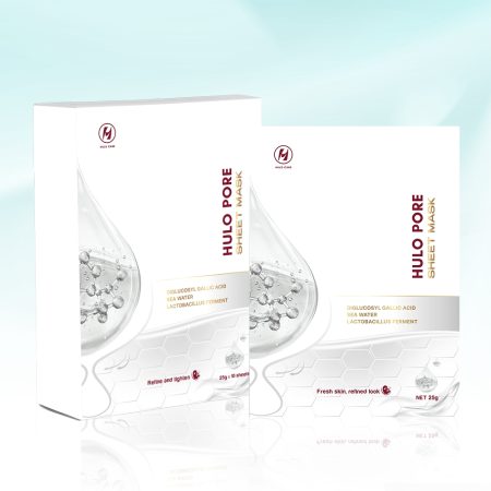 Mặt nạ Hulo Pore Sheet Mask làm sạch tế bào da chết giúp da thoáng mịn