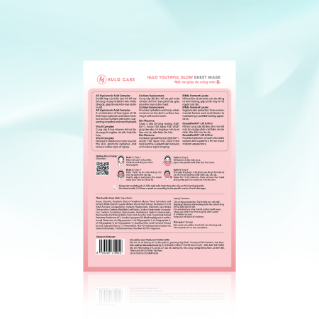 Mặt nạ Hulo Youthful Glow Sheet Mask