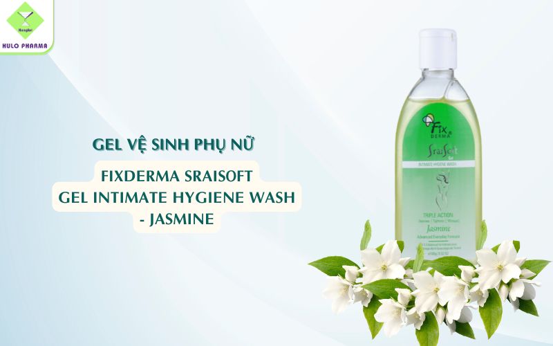 Gel Vệ Sinh Phụ Nữ Fixderma Sraisoft Gel Intimate Hygiene Wash - Jasmine