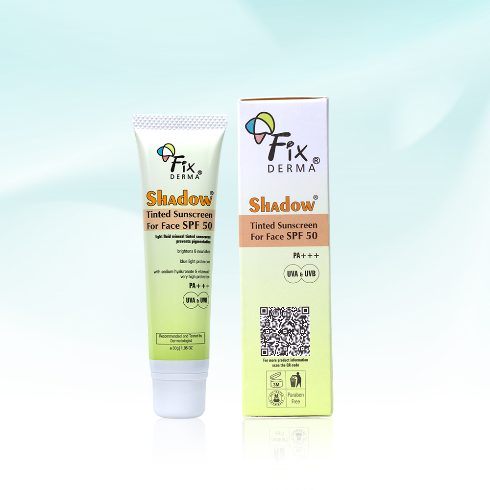 Kem Chống Nắng Fixderma Shadow Tinted Sunscreen For Face SPF 50