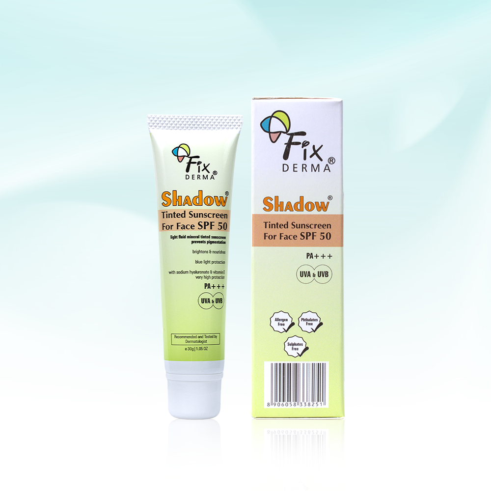 Kem Chống Nắng Fixderma Shadow Tinted Sunscreen For Face SPF 50