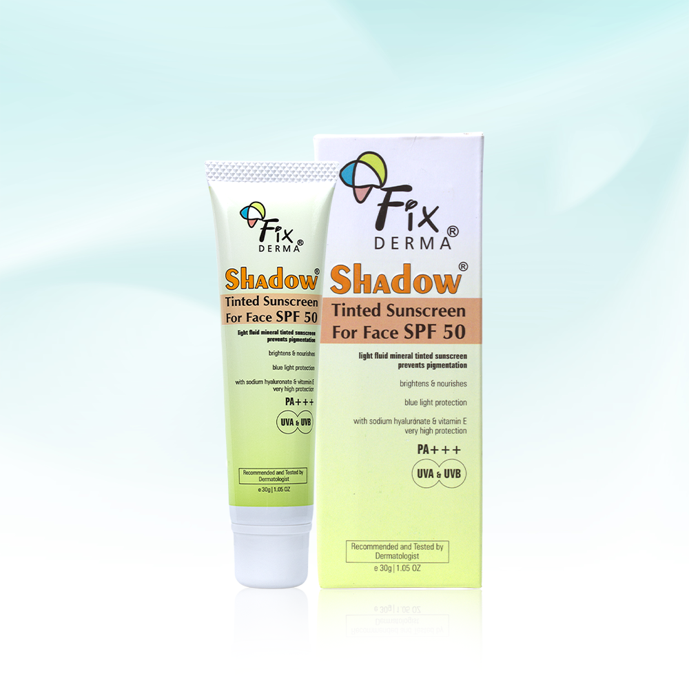 Kem Chống Nắng Fixderma Shadow Tinted Sunscreen For Face SPF 50