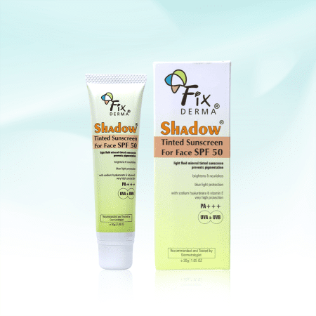 Kem Chống Nắng Fixderma Shadow Tinted Sunscreen For Face SPF 50