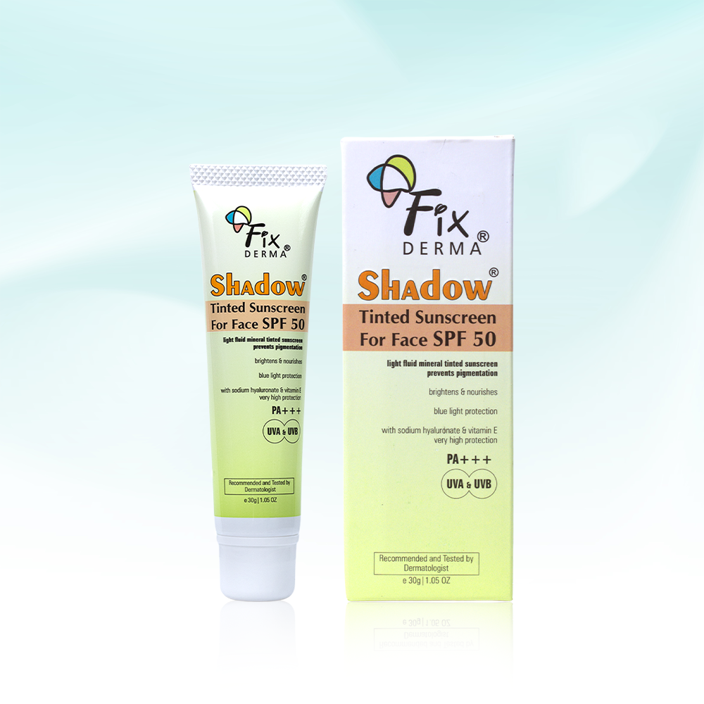 Kem Chống Nắng Fixderma Shadow Tinted Sunscreen For Face SPF 50