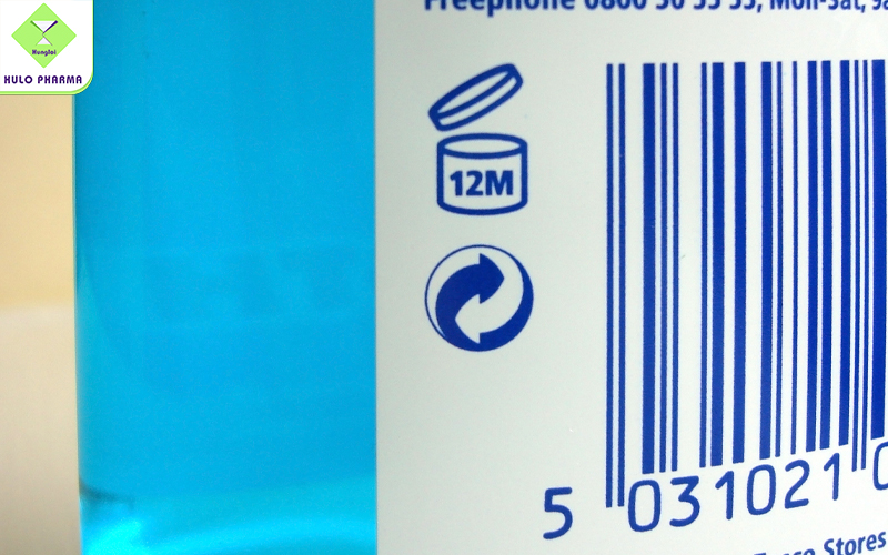 Chú ý ký hiệu PAO (Period After Opening)