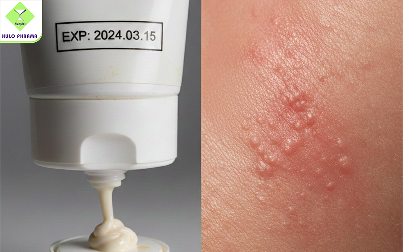 Dùng kem chống nắng hết hạn dễ gây kích ứng da