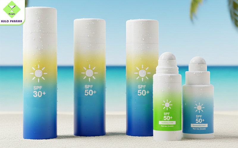 Kem chống nắng dạng lăn có thiết kế tiện lợi