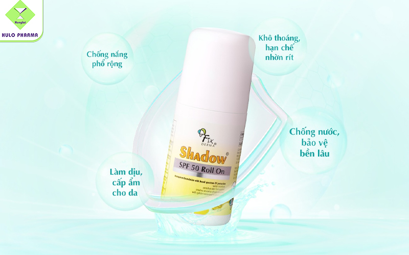 Kem chống nắng Fixderma Shadow SPF 50 Roll On
